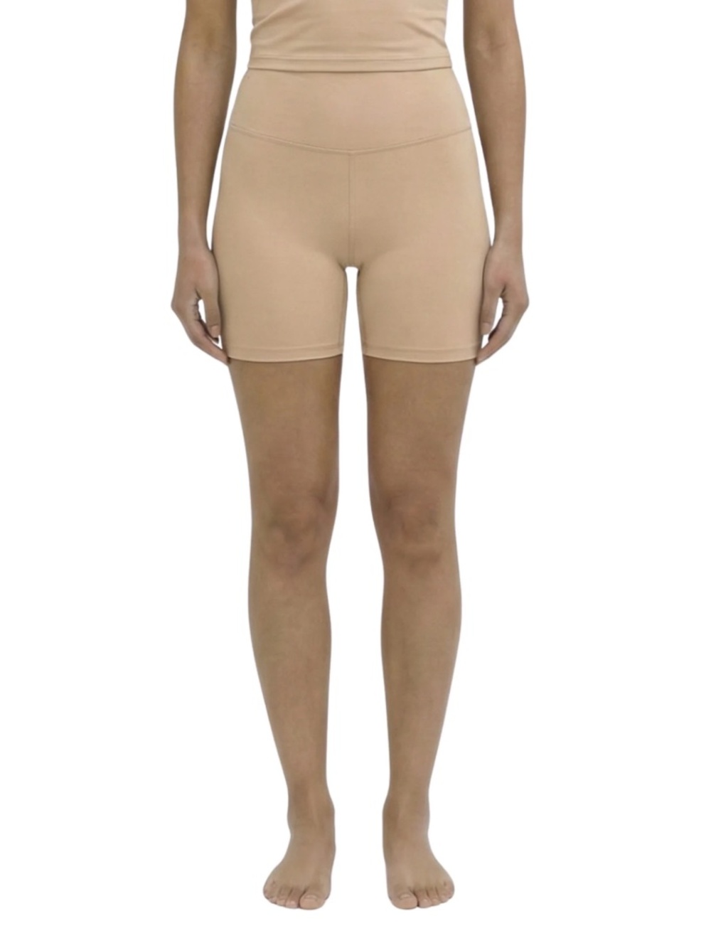 BIKE SHORT - Camel